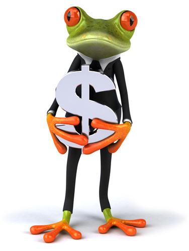 Frog-with-dollar-sign Making money with web marketing and conversion rate optimisation